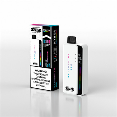 ADJUSTABLE 12W/24W Rechargeable Disposable Vape with 18000 PUFFS