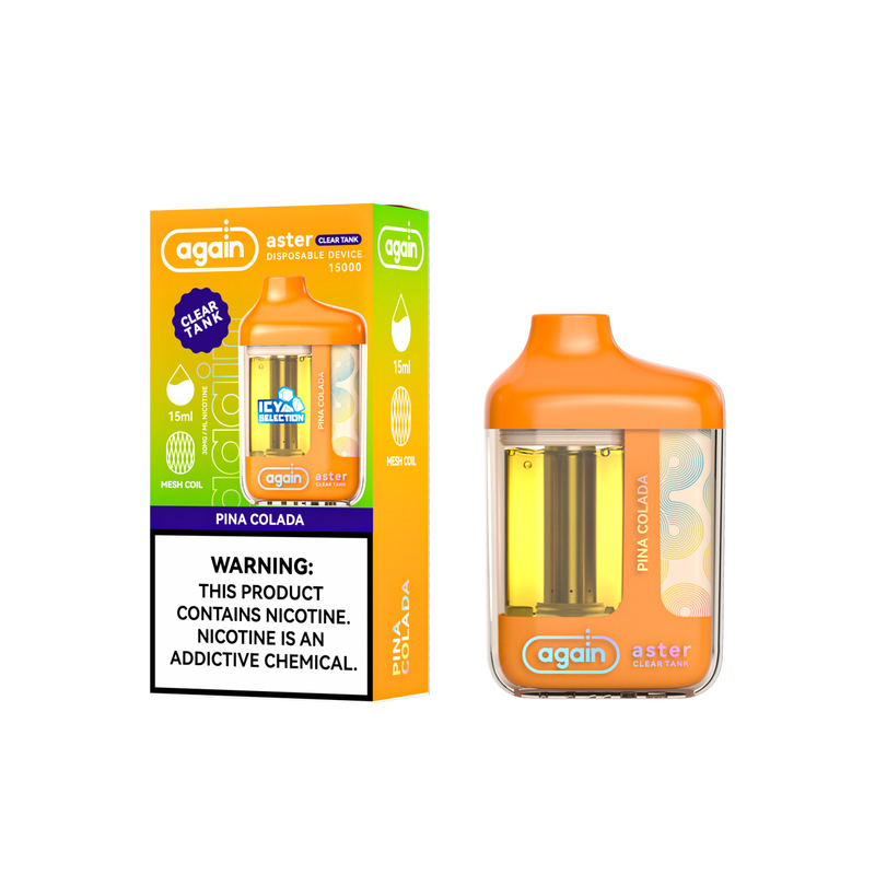 Nicotine Salts/E-liquids Compatible Disposable Vape with 15 Ml Liquid Capacity Sale