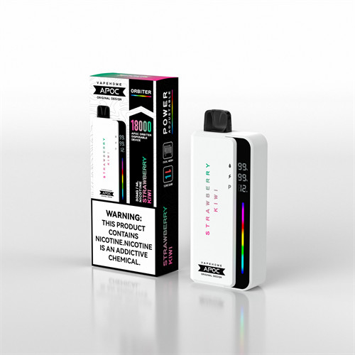 10-Flavor Rechargeable Disposable Vape with Adjustable Wattage and Display