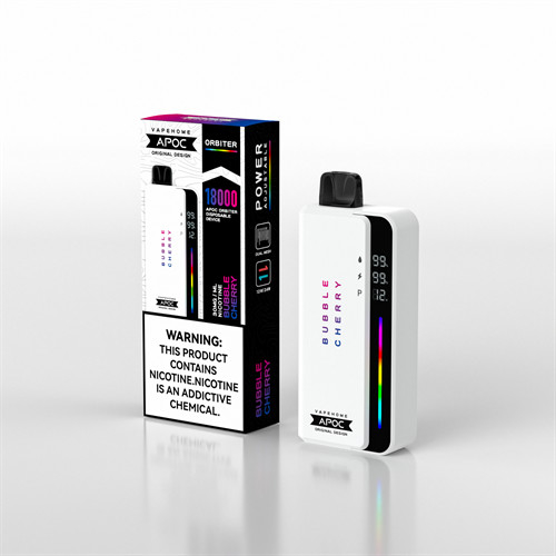 10 Flavor Filled Rechargeable Disposable Vape with Adjustable Power and Display